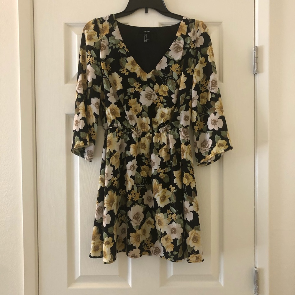Floral mini dress